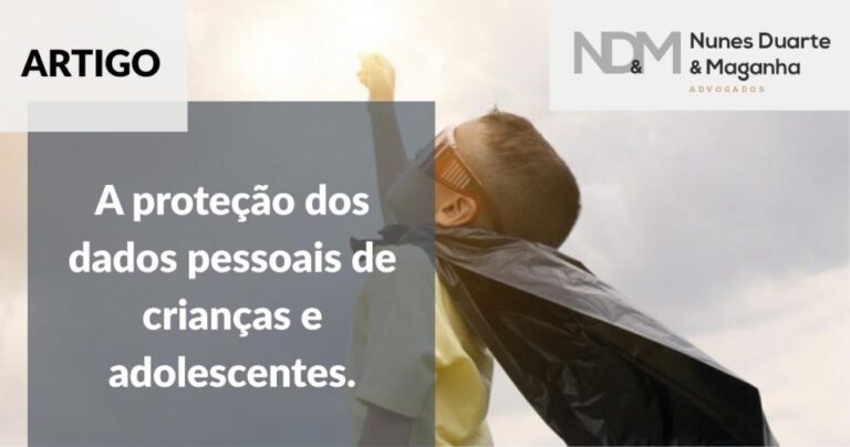 A proteção dos dados pessoais de crianças e adolescentes