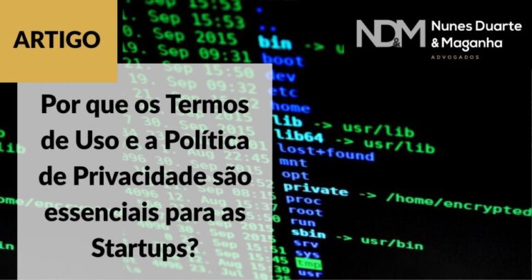 Por que os Termos de Uso e a Política de Privacidade são essenciais para as Startups?
