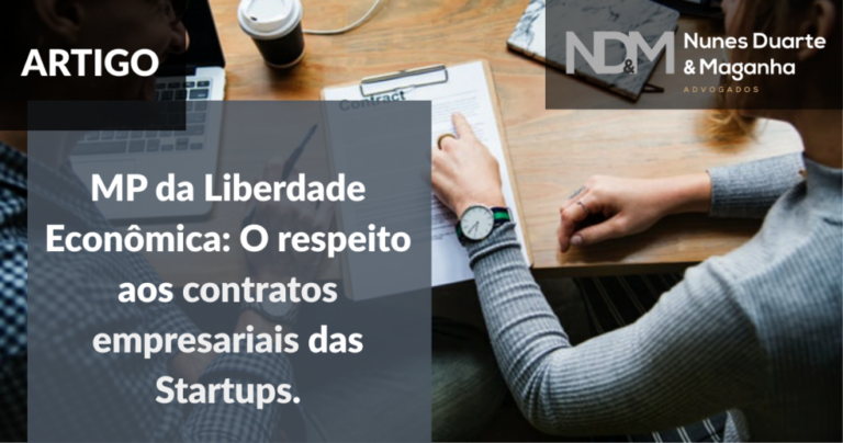 MP da Liberdade Econômica: o respeito aos contratos empresariais das Startups