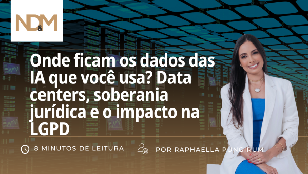 Onde ficam os dados das IA que você usa? Data centers, soberania jurídica e o impacto na LGPD