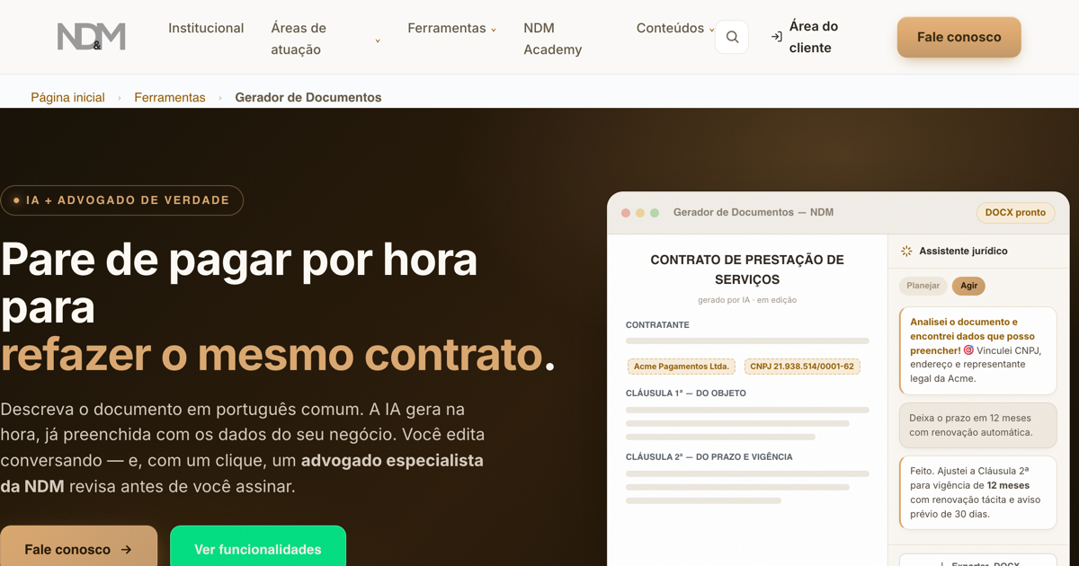 NDM Gerador de Documentos